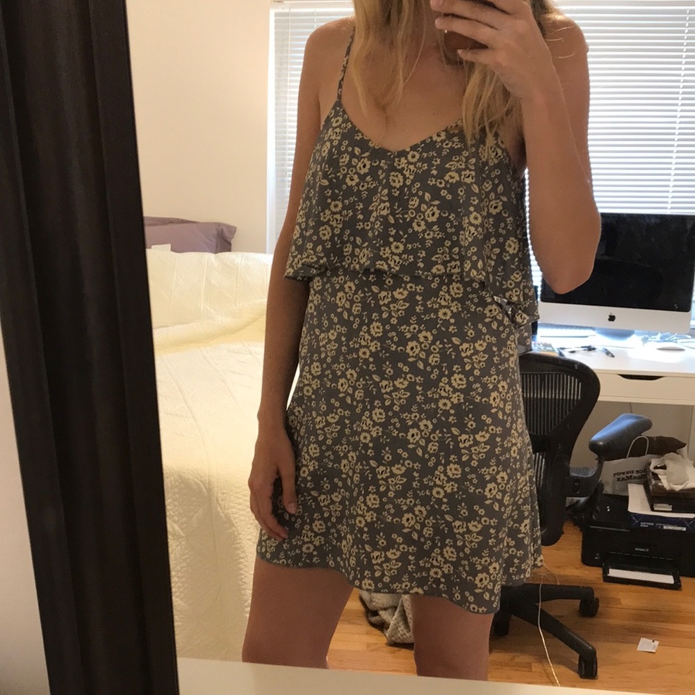 Blu moon low back mini dress